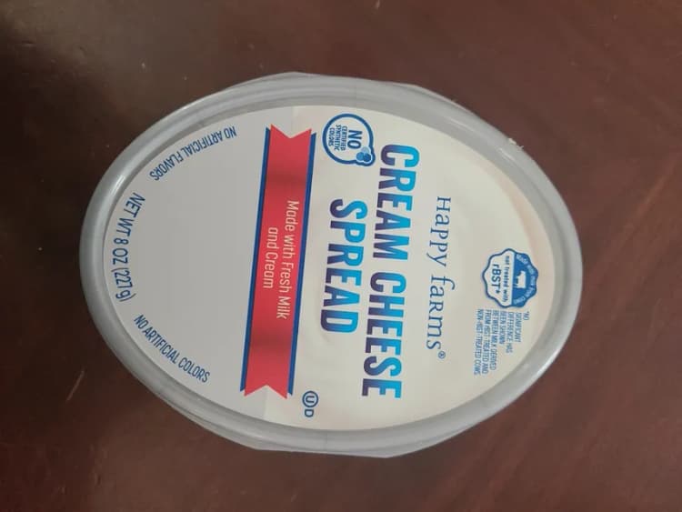 Happy Farms Cream Cheese Spread Made With Fresh Milk And Cream