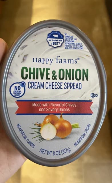 Happy Farms Chive & Onion Cream Cheese Spread
