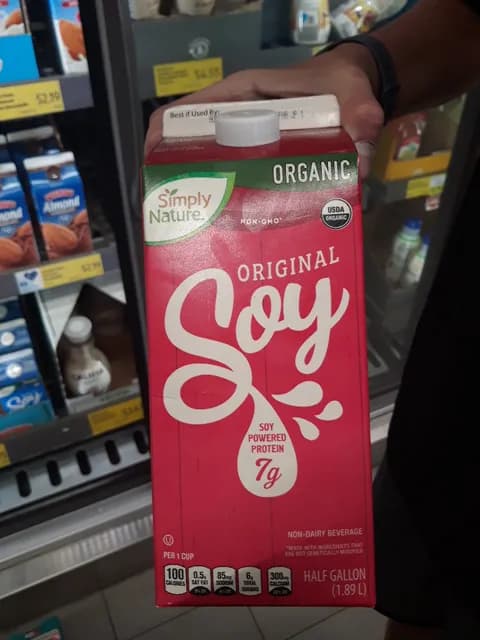 Simply Nature Organic Original Soy Milk