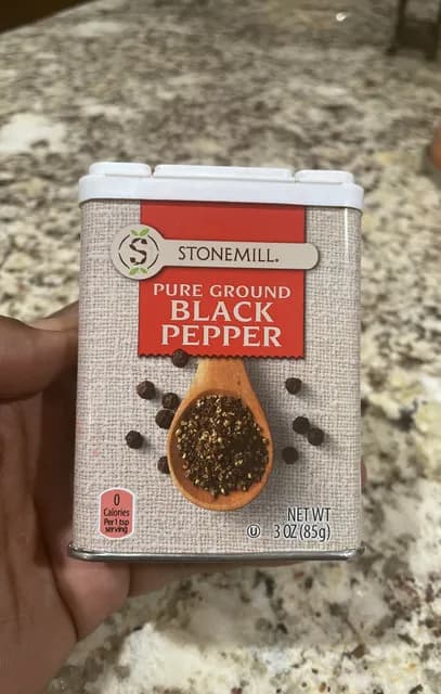 Stonemill Pure Ground Black Pepper
