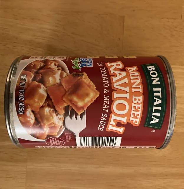 Is it Seed Oil Free? Bon Italia Mini Beef Ravioli In Tomato & Meat Sauce