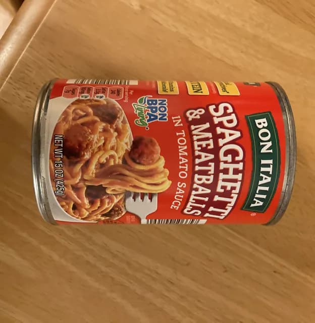 Is it Seed Oil Free? Bon Italia Spaghetti & Meatballs In Tomato Sauce