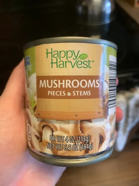Happy Harvest Mushrooms Pieces & Stems