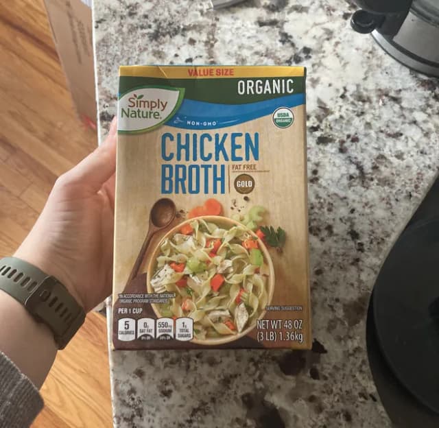 Is it Beef Free? Simply Nature Organic Fat Free Chicken Broth