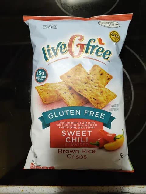 Is it Low Histamine? Livegfree Gluten Free Sweet Chili Flavored Brown Rice Crisps