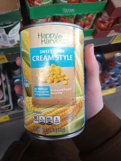 Happy Harvest Sweet Corn Cream Style