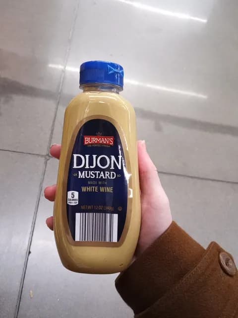 Burman’s The Perfect Finish Dijon Mustard Made With White Wine