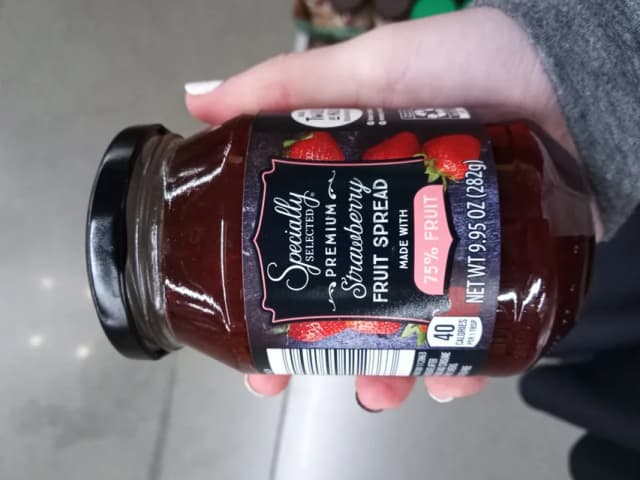 Is it Pescatarian? Specially Selected Premium Strawberry Fruit Spread Made With 75% Fruit