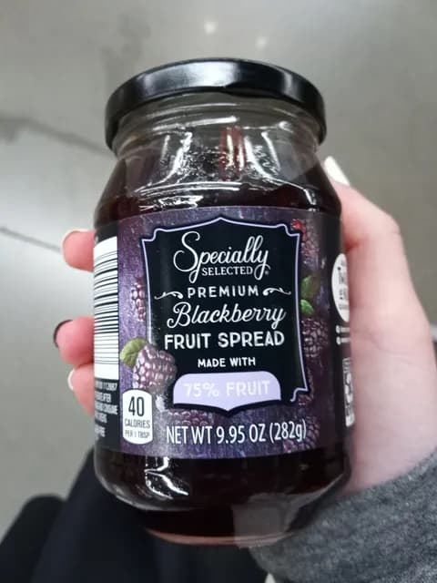 Is it Mushroom Free? Specially Selected Premium Blackberry Fruit Spread Made With 75% Fruit