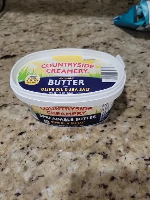 Countryside Creamery Spreadable Butter With Olive Oil & Sea Salt