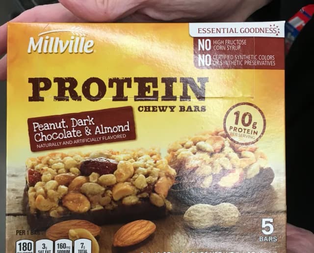 Is it Chestnut Free? Millville Protein Chewy Bars