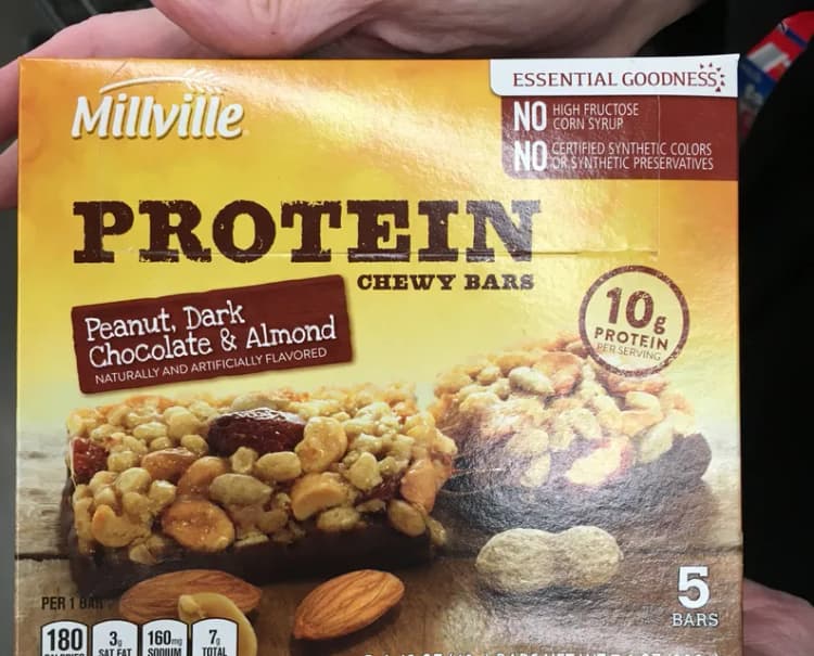 Millville Protein Chewy Bars