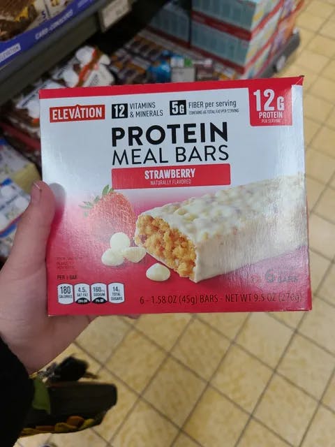 Is it Fish Free? Elevation Protein Strawberry Meal Bars