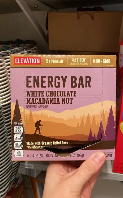 Is it Lactose Free? Elevation Energy Bar White Chocolate Macadamia Nut