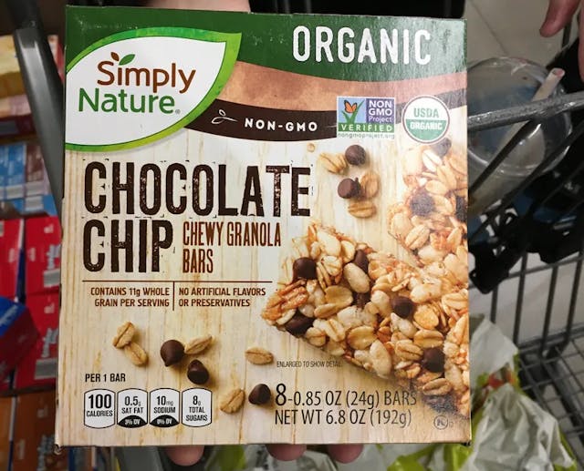 Is it AIP Friendly? Simply Nature Chocolate Chip Chewy Granola Bars