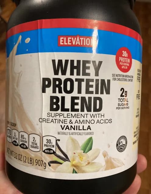 Elevation Vanilla Whey Protein Blend