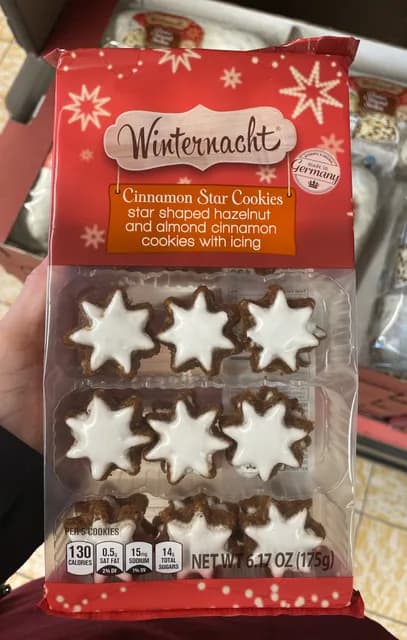 Is it Dairy Free? Winternacht Cinnamon Star Cookies