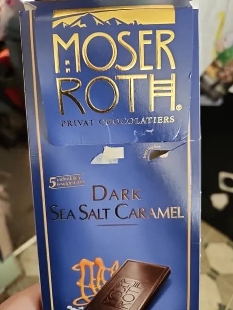 Moser Roth Privat Chocolatiers Dark Sea Salt Caramel