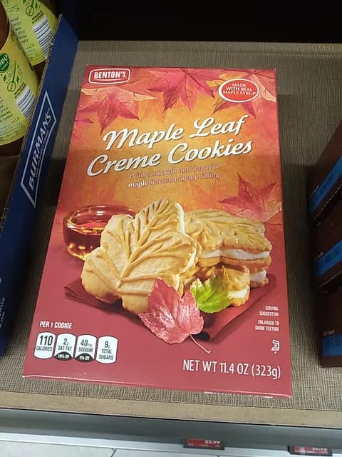 Is it Breastfeeding Friendly? Benton's Maple Leaf Creme Cookies