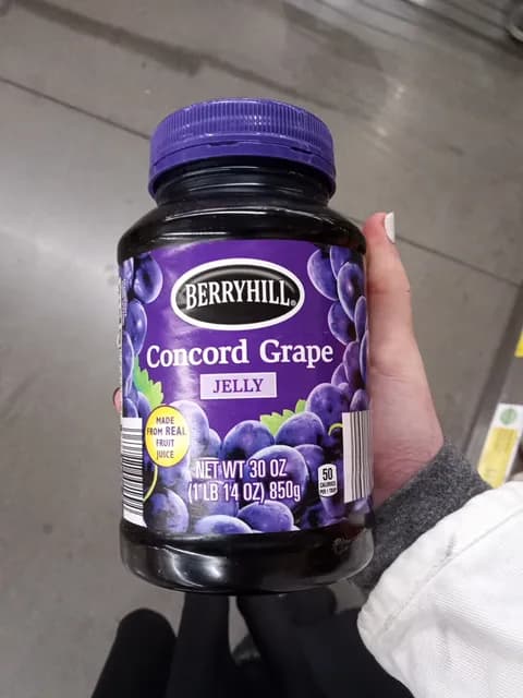 Is it Low FODMAP? Berryhill Concord Grape Jelly