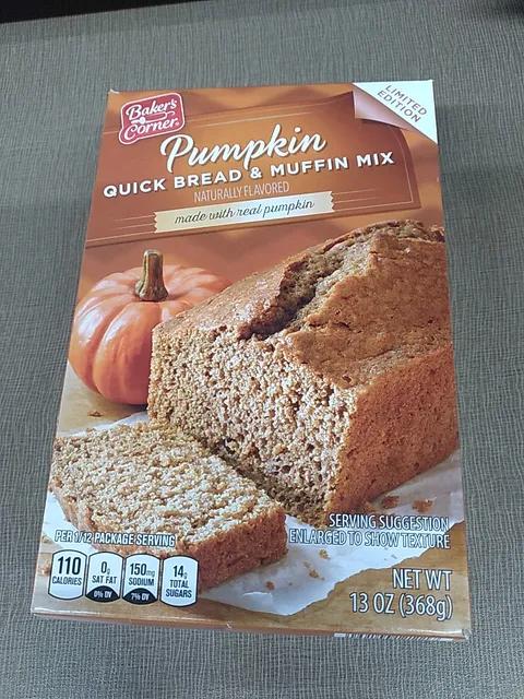 Is it Sesame Free? Baker's Corner Pumpkin Quick Bread & Muffin Mix