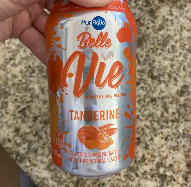 Pur Aqua Belle Vie Tangerine Sparkling Water