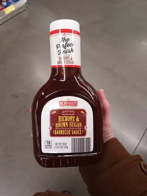 Is it Honey Free? Burman’s The Perfect Finish Hickory & Brown Sugar Barbecue Sauce