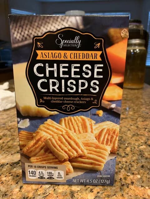 Is it Dairy Free? Specially Selected Asiago & Cheddar Cheese Crisps