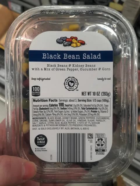 Park Street Deli Black Bean Salad