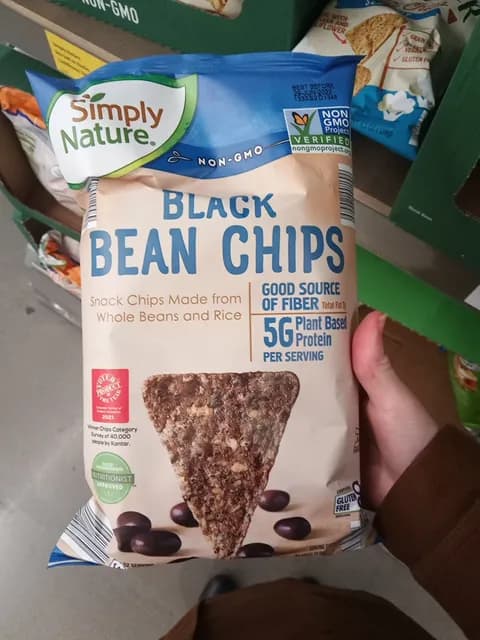 Simply Nature Black Bean Chips