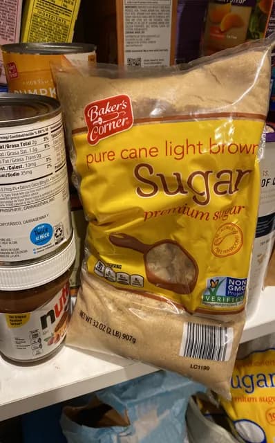 Baker'S Corner Pure Cane Light Brown Sugar