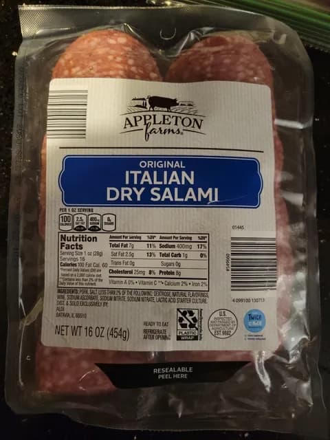 Appleton Farms Original Italian Dry Salami