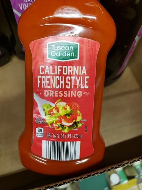 Is it Tree Nut Free? Tuscan Garden California French Style Dressing