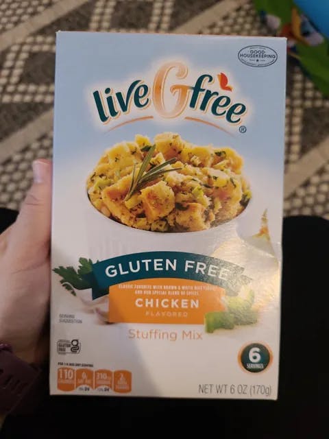 Is it Milk Free? Livegfree Gluten Free Chicken Flavored Stuffing Mix