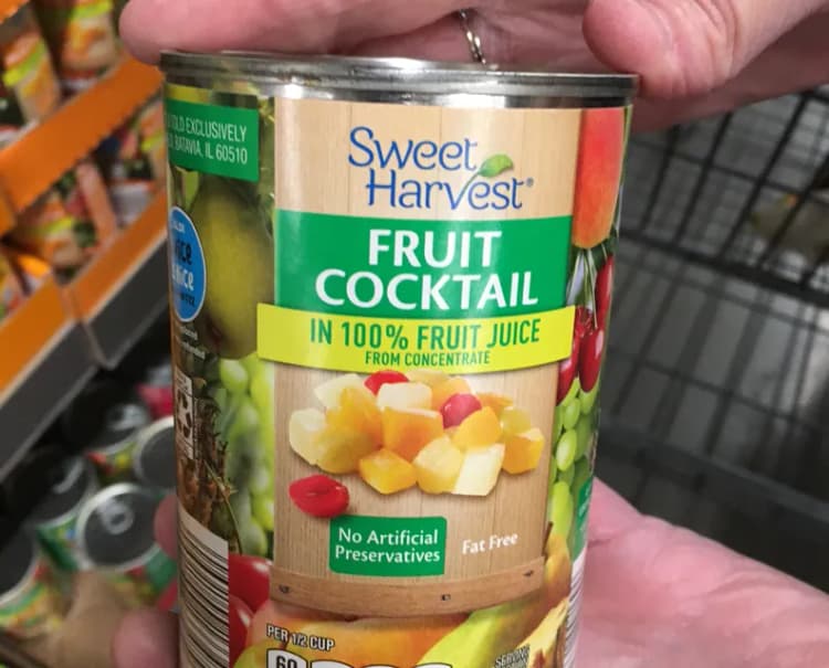 Sweet Harvest Fruit Cocktail In 100% Fruit Juice From Concentrate