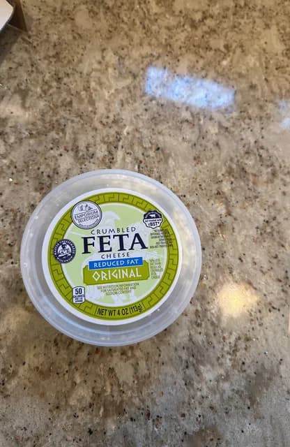 Emporium Selection Crumbled Feta Cheese Reduced Fat Original