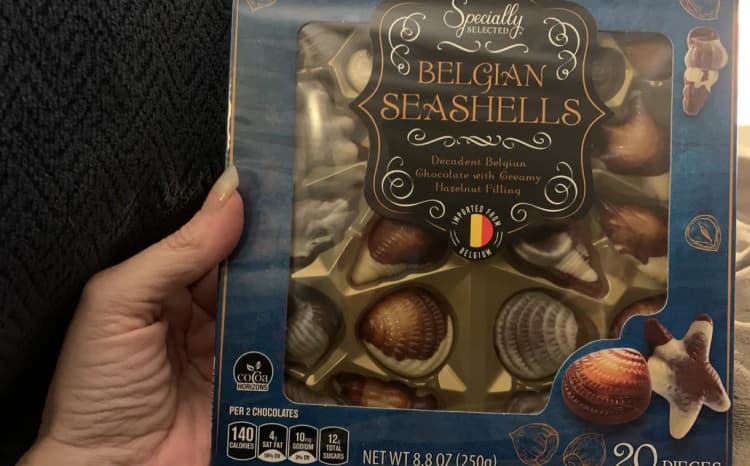 Specially Selected Belgian Seashells Chocolates