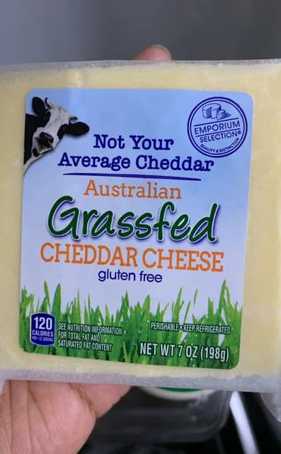 Emporium Selection Australian Grassfed Cheddar Cheese