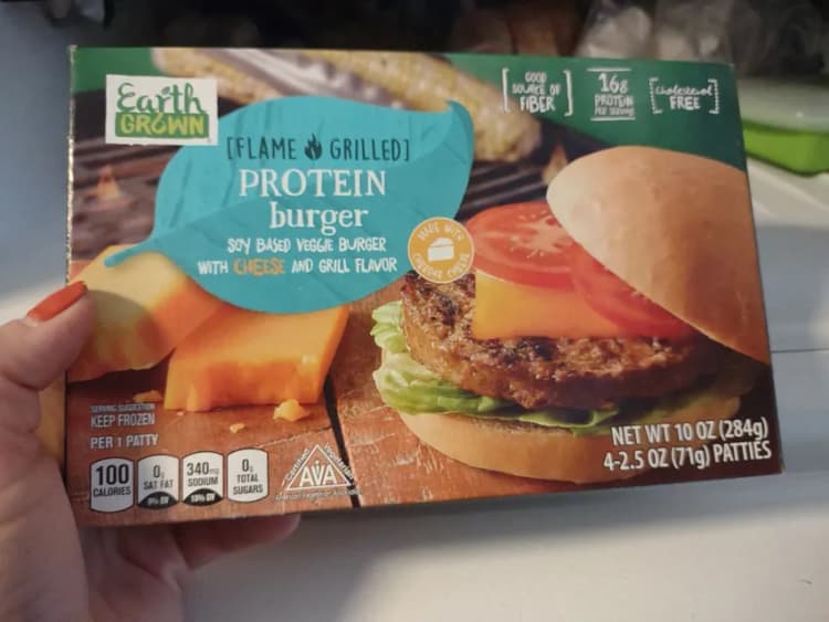 Earth Grown Flame Grilled Protein Burger