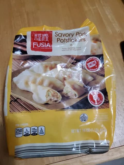 Fusia Savory Pork Potstickers