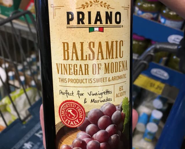 Is it Breastfeeding Friendly? Priano Balsamic Vinegar Of Modena 6% Acidity