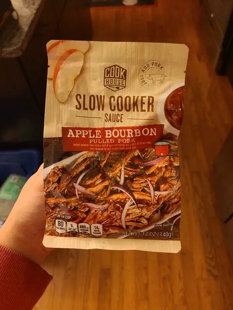 Is it Vegan? Cook House Slow Cooker Sauce Apple Bourbon Pulled Pork