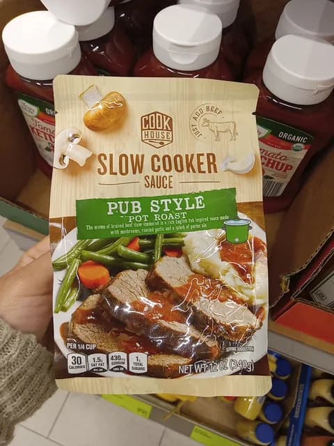 Cook House Pub Style Pot Roast Slow Cooker Sauce