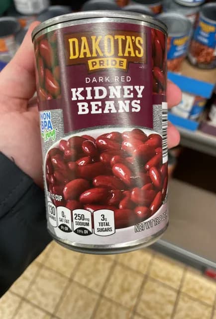 Dakota'S Pride Dark Red Kidney Beans
