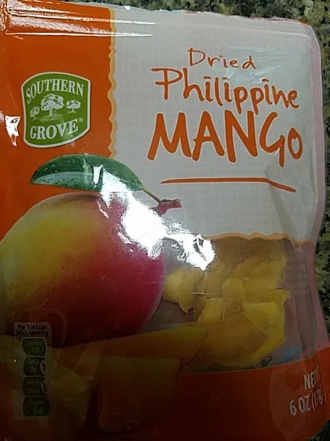 Is it Milk Free? Southern Grove Dried Philippine Mango
