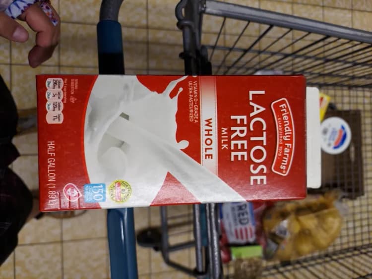 Friendly Farms Lactose Free Milk Whole
