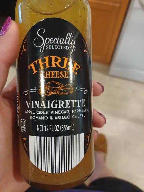 Specially Selected Three Cheese Vinaigrette