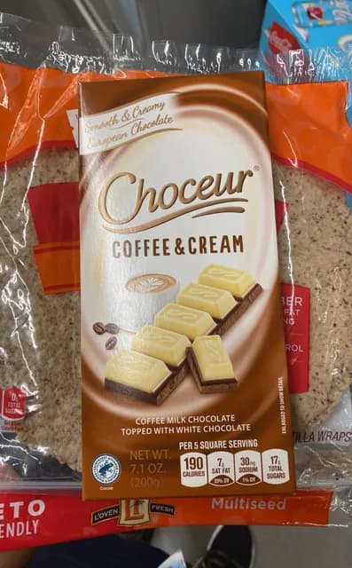 Choceur Coffee & Cream European Chocolate