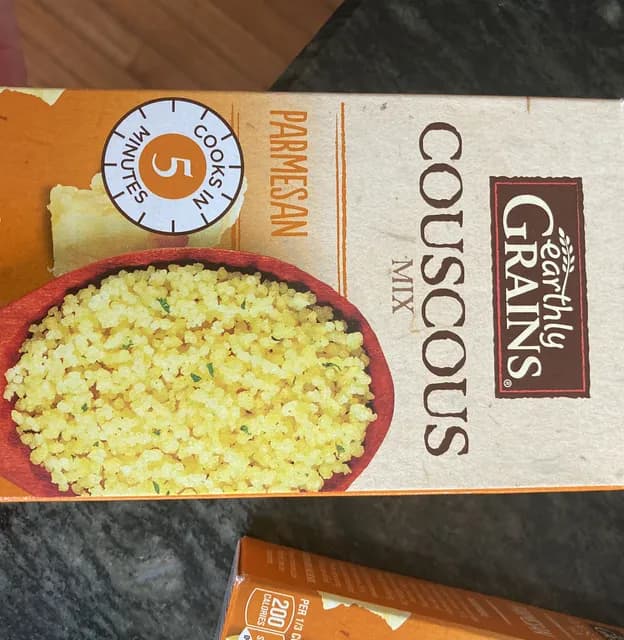 Earthly Grains Couscous Mix Parmesan