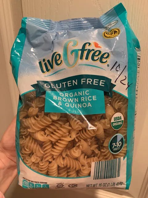 Is it Peanut Free? Livegfree Gluten Free Organic Brown Rice & Quinoa Fusilli